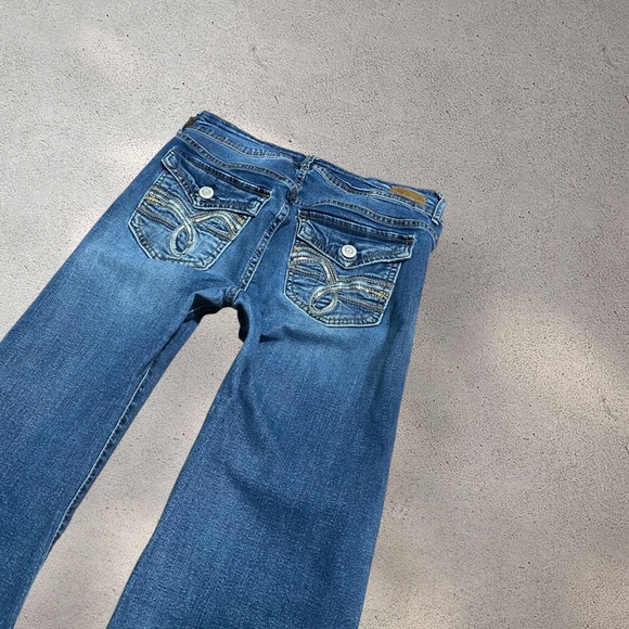 Angels Mid Rise Bootcut Jeans - Picture 3 of 6